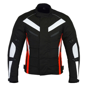 Chaqueta de Motociclista Cardura de la Mejor Calidad, Transpirable, Resistente al Viento, con Logotipo Personalizado Impreso, Todas las Tallas, Venta al por Mayor, Seguridad para Motociclistas - Product Image 2