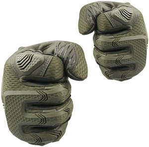 Guantes de goma con molde para disparar para hombres y mujeres, protectores de manos para montar y disparar, a precio barato - Product Image 3