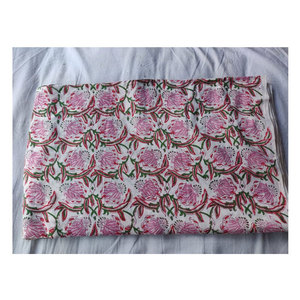 ผ้าคอตตอนพิมพ์ลายสไตล์อินเดียเนื้อผ้าคอตตอน100% - Product Image 1