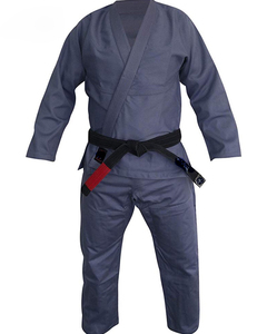 Bordado personalizado perla tejido azul brasileño jiu jitsu GI BJJ para niños adultos artes marciales uniformes judo GI no GI Set - Product Image 6