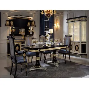 Mesa de Comedor Moderna de Madera de Teca de Diseño Único, Decoración para el Hogar, Duradera, Personalizable en Tamaño y Color, DST EXPORTS - Product Image 1