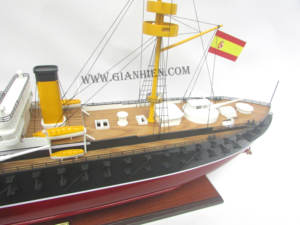 Pelayo เรือไม้จำลองของขวัญแปลกใหม่ทำมือ - Product Image 2