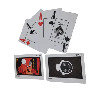 Wholesale casino waterproof play cards in bulk golden bridge playing cards