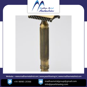 Maquinilla de afeitar de seguridad Fabricación India La mejor maquinilla de afeitar de seguridad Maquinilla de afeitar de buena calidad para hombres a precio mayorista - Product Image 6