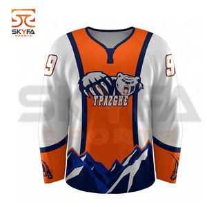 Hockey sur glace personnalisé de haute qualité, tenue imprimée par Sublimation, nouveau Design, pour sport, vente en gros, pièces - Product Image 3