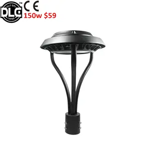 Saso Cb DLC ETL CE TUV SAA Lampu Taman Dekorasi Modern Tiang Atas Jalan Garasi Halaman Lanskap Lampu Jalan Shenzhen Pabrik