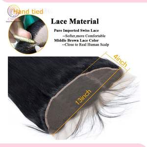 Mèches lisses en os avec dentelle frontale Hd, dimensions de 13x4, expédié à nailja nigéria, lot de 10, 6 octobre 2021 - Product Image 5