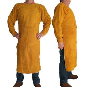 New Custom Logo <b>Welding</b> <b>Equipment</b> Cowhide Leather Workshop Welders Leather Apron - Product Image 1
