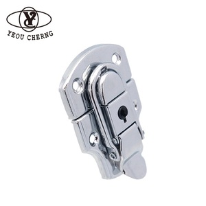 Good quality nickel latch lock HC256 case hardware for factory direct jewelry box aluminum case wooden boxes - Product Image 1