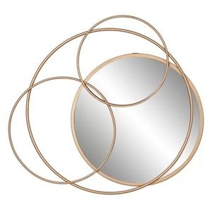 Miroir mural luxueux de forme ronde, décoration d'intérieur, salon, chambre à coucher - Product Image 6