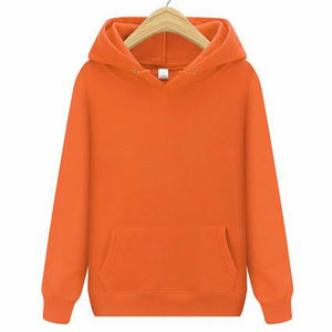 Sweat à capuche décontracté pour homme, imprimé sur mesure, en gros, confortable, coupe régulière, couleur unie, manches longues, 100% coton molleton - Product Image 6