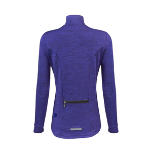 Logo personnalisé décontracté été Performance maillot de cyclisme respirant à manches courtes fermeture éclair Slim Fit femmes hauts en tricot - Product Image 6