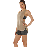 Camiseta Deportiva Casual de Talla Grande para Mujer, 100% Algodón Jersey, con Botones, de Secado Rápido, para Yoga