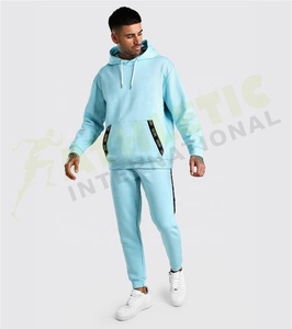 Couleur personnalisée de haute qualité à manches longues pour hommes survêtements de sports d'hiver à prix réduit vente en gros de survêtements en polaire pour hommes meilleure vente - Product Image 6