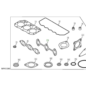 Junta de Acero Inoxidable Tradella International de Alta Calidad LVU13540, Pieza de Repuesto Duradera para Tractor y Maquinaria Agrícola - Product Image 4