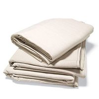 Tapis de goutte d'eau en tissu, toile de sol en polycoton