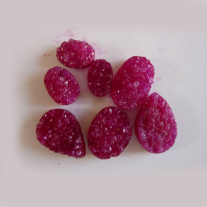 คุณภาพสูงเคลือบไทเทเนียม,Druzy Agate ควอตซ์ Drusy อาเกตควอตซ์แบนผลิตและจำหน่ายและส่งออก - Product Image 1