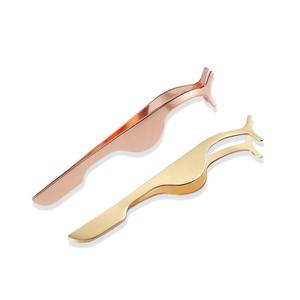 Ensemble de pinces droites pour Extension de cils, meilleure qualité, poignée en diamant, en acier inoxydable, marque privée - Product Image 6