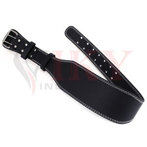 Custom All Leather Stable Lower <b>Back</b> <b>Support</b> Gym Weight Lifting <b>Belt</b> - Product Image 4