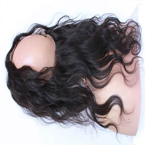 Perruque Lace Front Wig 360 naturelle ondulée transparente pour perruque Lace Frontal Wig indienne Remy Hair 360 extensions de cheveux humains - Product Image 3