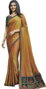 Dernier vêtement Saree de créateur indien de vêtements de fête - Product Image 4