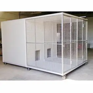 Venta al por mayor perro de la aerolínea aprroved-Aire acondicionado aislado perro kennel jaula en clima caliente