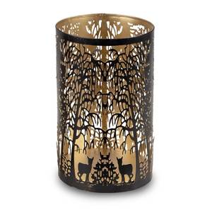 Bougeoirs personnalisés en métal sculpté à la main avec forme ronde, 10 pièces - Product Image 1