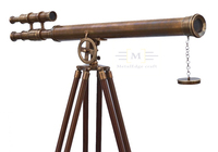 Télescope astronomique 39 pouces, support au sol en laiton Antique, grifaith Astro, double baril, marron, avec trépied