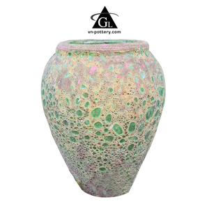 Poterie d'extérieur en grès de mousse de mer Atlantis Planters par le fabricant du Vietnam-Vente en gros pour la maison et le jardin - Product Image 5