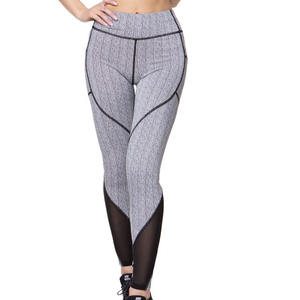 ¡Novedad de 2023! Mallas deportivas de cintura alta para mujer, pantalones de Yoga en forma de V, Material suave transpirable, estilo deportivo para uso en el gimnasio - Product Image 5