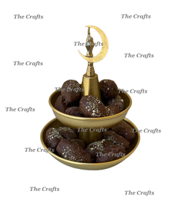 Plateau de chocolats à dessert en métal plateau de Ramadan de taille et de forme personnalisées pour restaurant et vaisselle à la maison - Product Image 5