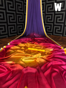 Indien Katan Saree dernier concepteur fête porter mariage dames femmes porter Georgette soie broderie travail Sari avec Blouse ethnique - Product Image 6