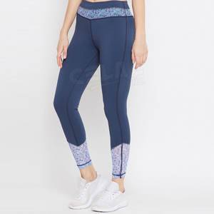 Mallas de entrenamiento de cintura alta personalizadas para mujer, ropa de gimnasio, pantalones de Yoga deportivos, Leggings de Fitness - Product Image 3