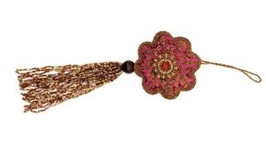 Adorno de árbol de Navidad étnico hecho a mano, accesorio de cuentas para uso en interiores, estilo Artificial para venta al por mayor - Product Image 3