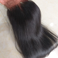 Extensions de cheveux humains 100% vierges avec fermeture à base de dentelle transparente de qualité supérieure, perruques de densité 150% 180% 250%