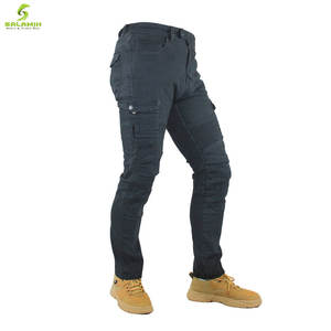 2021 nouveau design respirant imperméable vêtements de sport moto jeans pour hommes-équipement d'équitation de protection - Product Image 5
