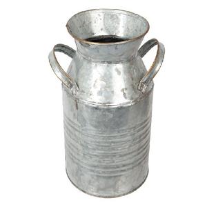 Ensemble de haute qualité de trois bidons de lait galvanisés en gros de différentes tailles à la main jardinière Vintage meilleure vente conteneur de lait - Product Image 4