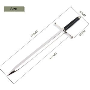 फैक्टरी मूल्य धातु शिल्प पत्र सलामी बल्लेबाज तलवार टमप्लर तलवार पत्र सलामी बल्लेबाज - Product Image 3