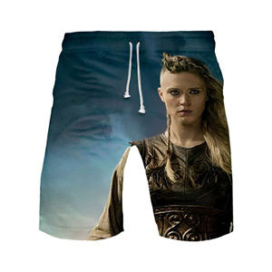 2025 nouveau short de plage d'été en gros personnalisé maillots de bain élastiques short de bain pour hommes à séchage rapide avec poche - Product Image 4