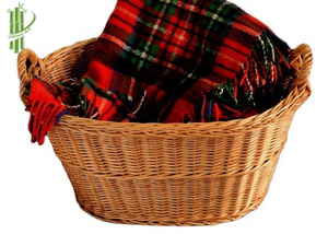 Panier de rangement en rotin fait à la main, artisanat écologique, panier à linge du Vietnam, vente en gros, 1 pièce - Product Image 5