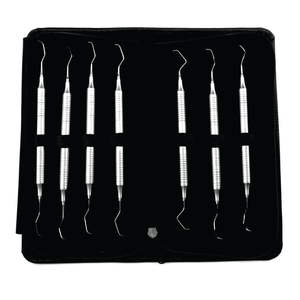 Kits d'instruments dentaires en acier inoxydable, 5 pièces, meilleur accessoire de dentiste - Product Image 1