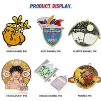 Broche en émail dur personnalisée Broches de créateur personnalisées avec embrayage papillon Broche à thé à bulles Technique de coulée