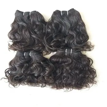 Wholesale Water Wave Hair 3 Bundles With Closure Indian Virgin Indian Natural Wave