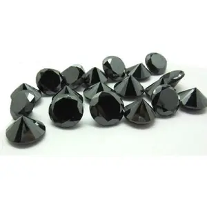 Diamante da laboratorio sciolto da 4.00 a 5.00 carati di qualità AA FANCY BLACK Loose Diamond