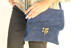 Daim En Cuir Sac À Main Sac À Bandoulière Sacs À Main - Product Image 4