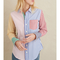 Chemises décontractées à manches longues pour femmes, col épaules dénudées, boutonnées, en coton uni, grandes tailles, respirantes, qualité supérieure, vente en gros