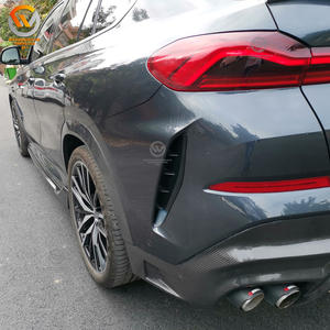 Per il 2020 <span class=keywords><strong>BMW</strong></span> <span class=keywords><strong>X6</strong></span> <span class=keywords><strong>G06</strong></span> kit carrozzeria in fibra di carbonio diffusore posteriore a labbro anteriore in carbonio - Product Image 5
