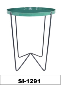 Modern Walnut Wood Top <b>End</b> Table for Home Dining Coffee & Side Table with Metal Frame Sale for Living Room <b>Bar</b> Furniture - Product Image 4