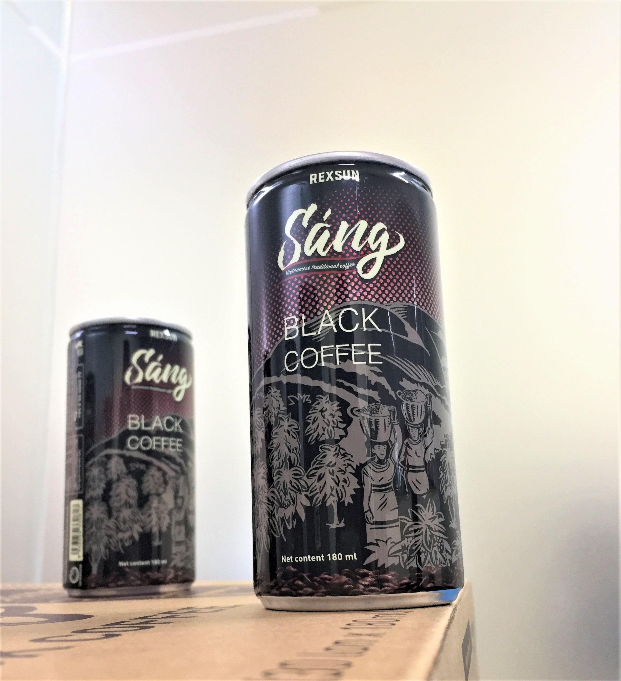 Может кофе без крема, вьетнамский, традиционный стиль черный кофе