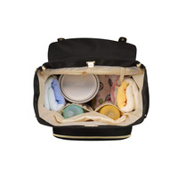 Sac à dos à langer isotherme de 28l, 3 poches, porte-clé pour poussette, maman, bébé, bébé, enfants